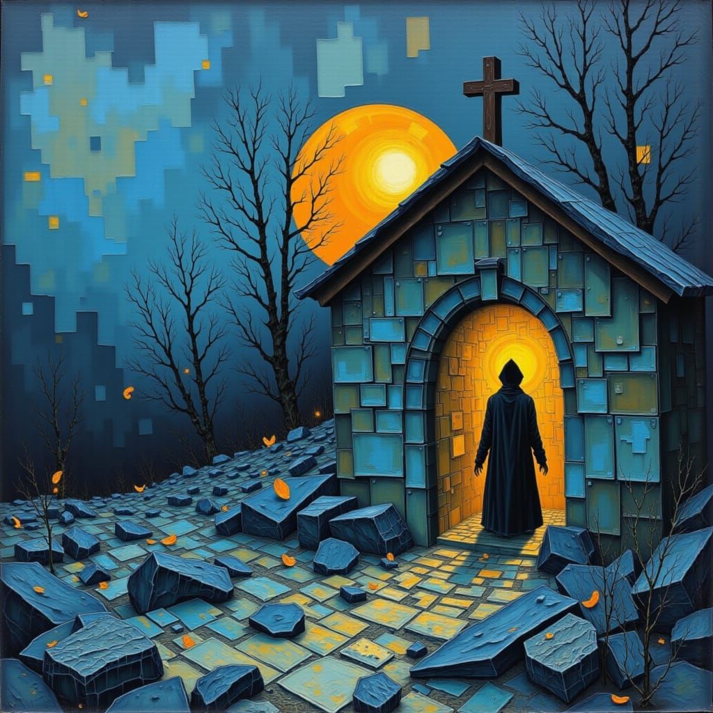 Shrine of Unspoken Names: Surreal Ritual Art