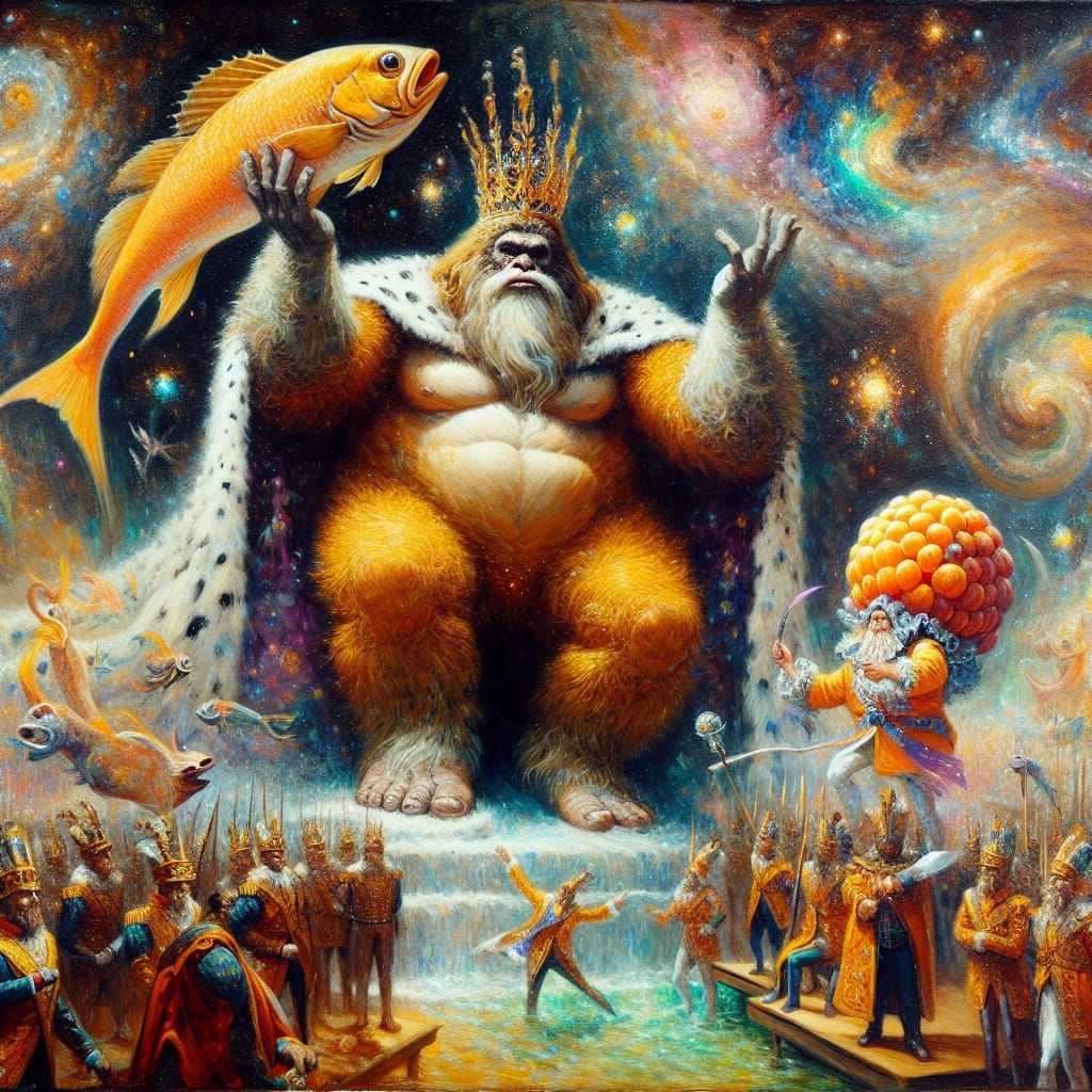 Justice in the Court Of King Raspberry Bigfoot XII