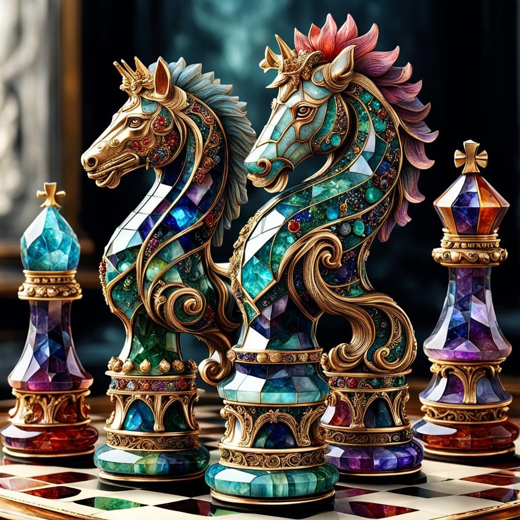 Chess pieces