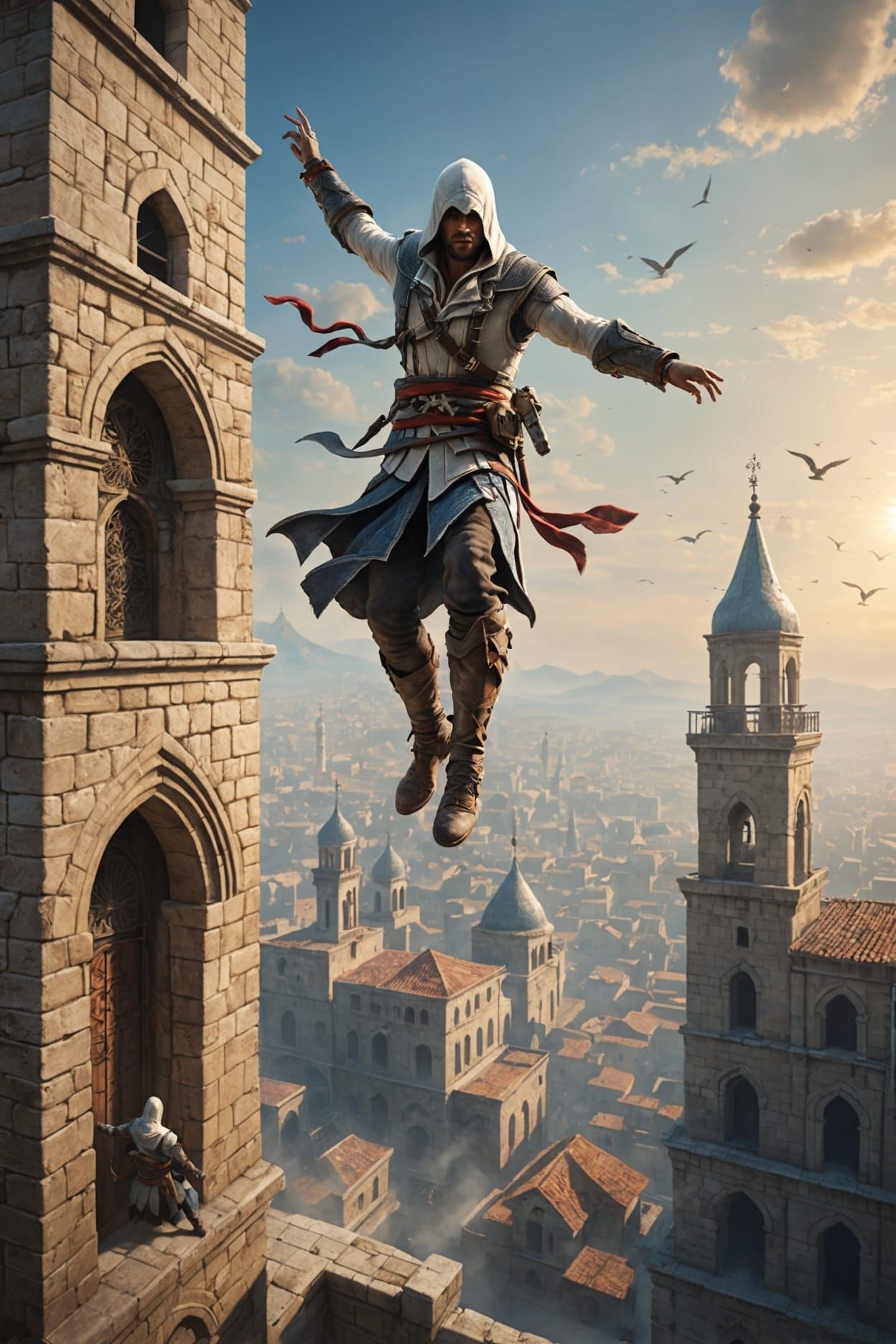 Masterpiece, clear perspective, the moment of faith 1 assass...