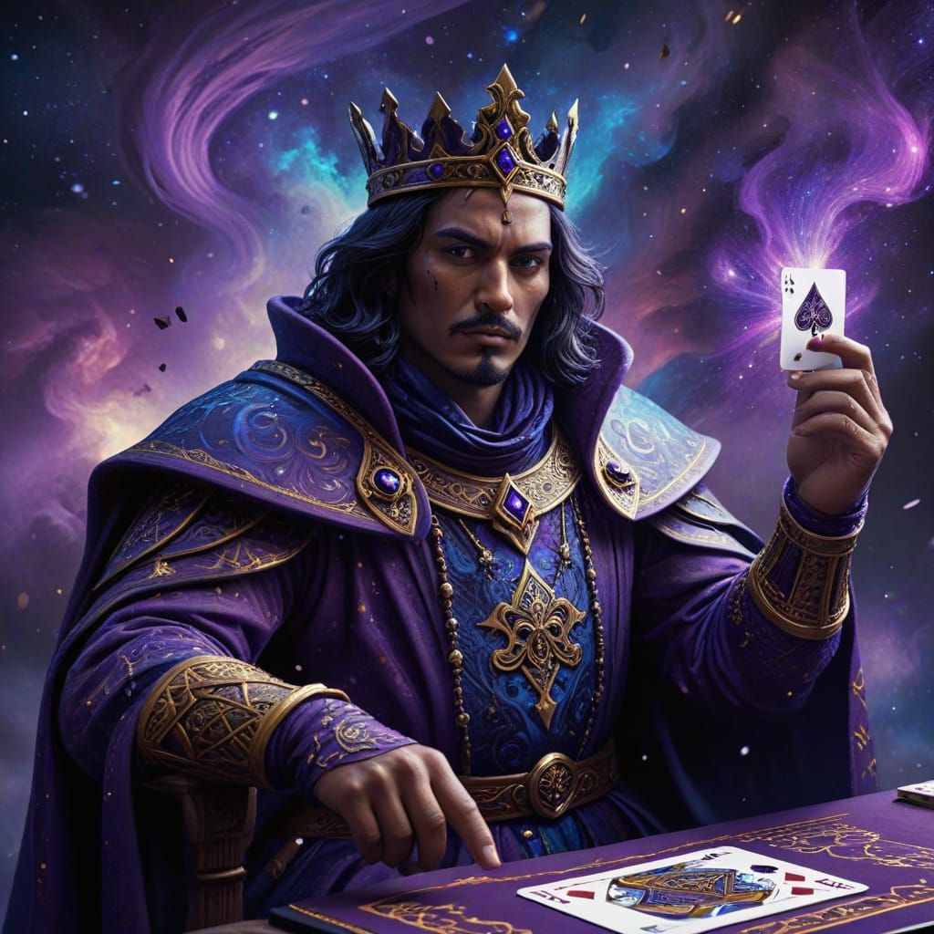 King of Spades Rules Purple World