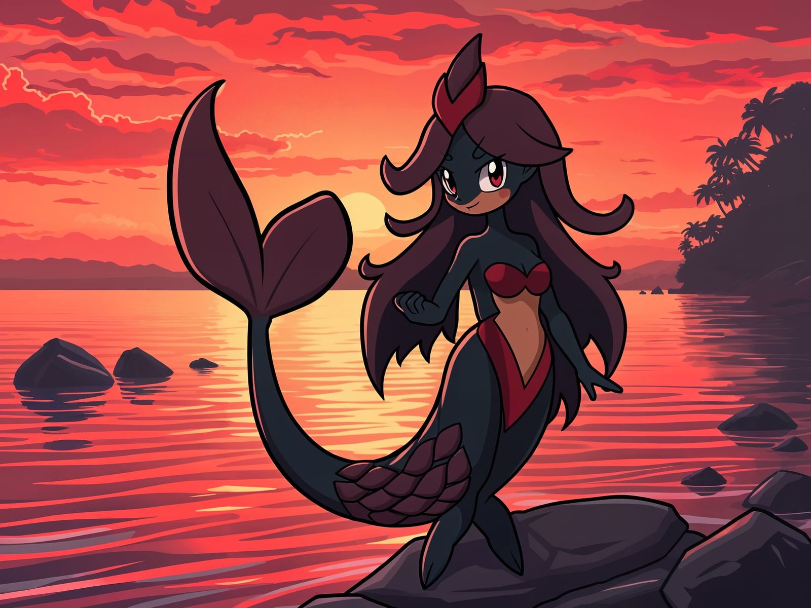 Charming Mermaid Pokémon Mascot Inspired by Brazilian Folklo...