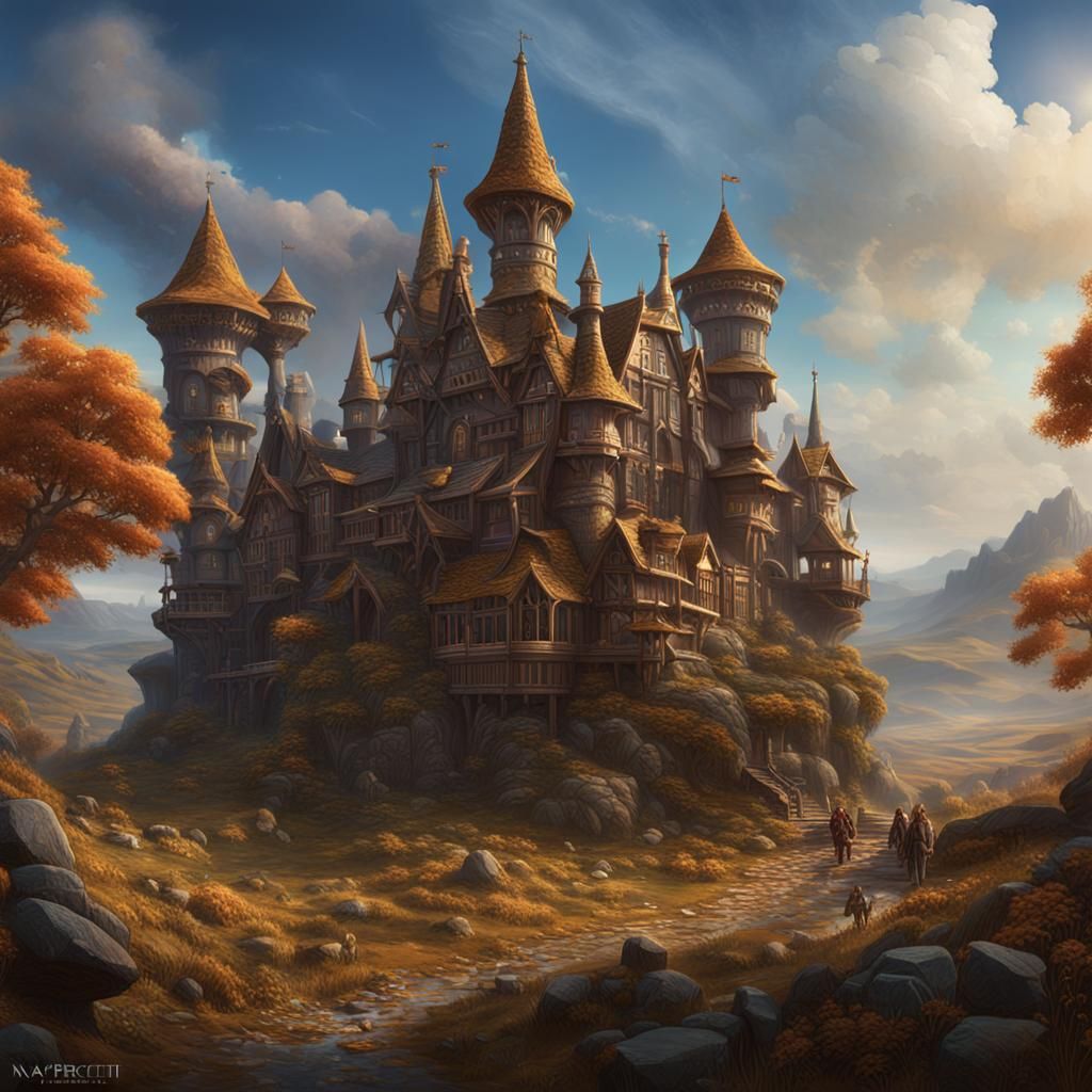 Nac Mac Feegles Fantasy Concept Art