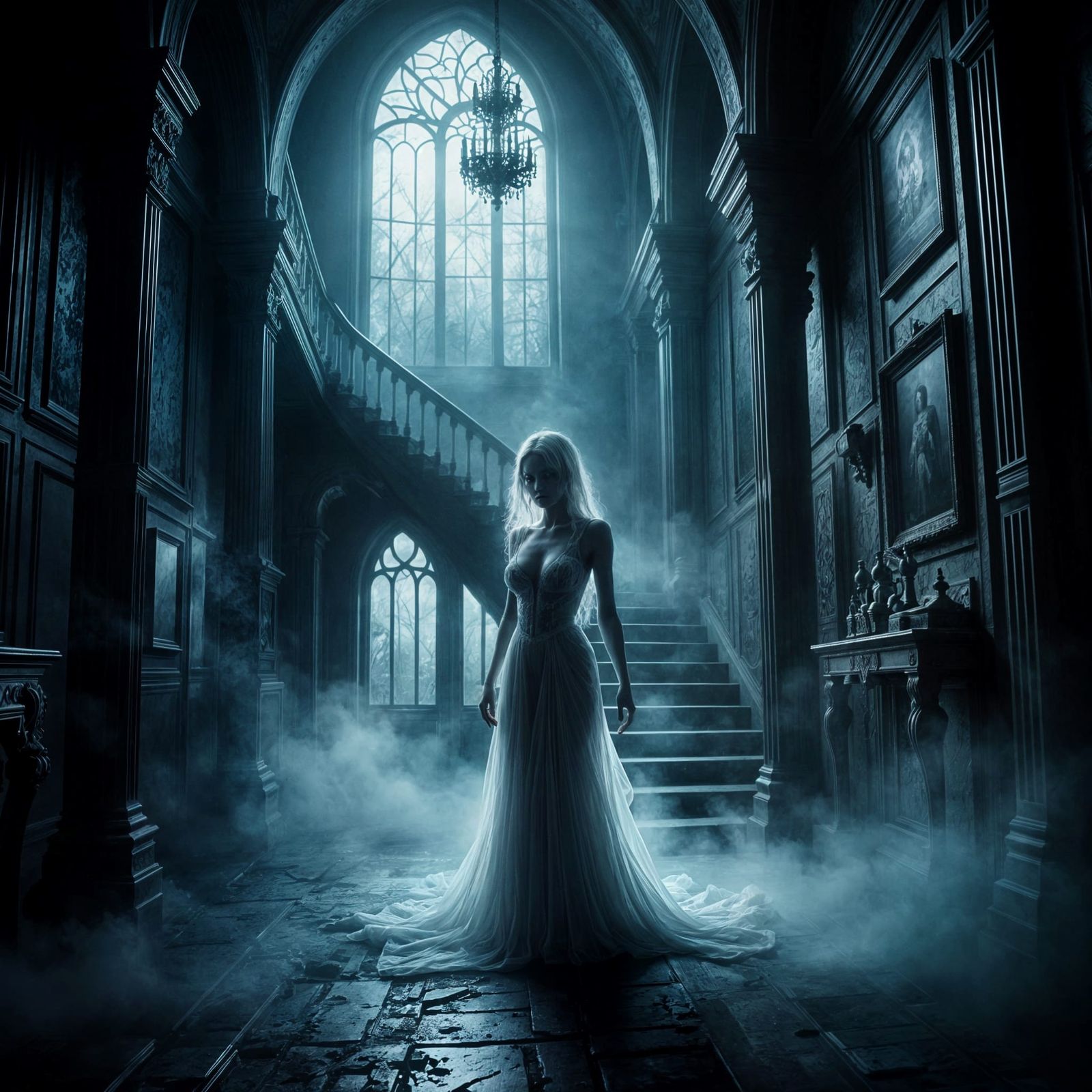 Spectral Entity Haunts a Decaying Estate