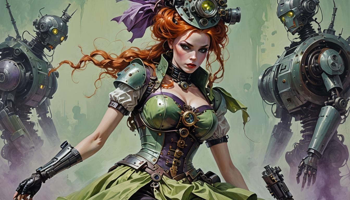 Cathlyn Steampunk Ginger Series #6