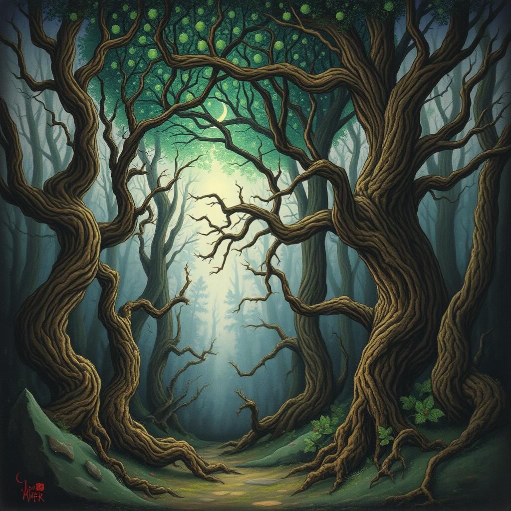 Mystical Forest Inspired by Classic Fairy Tales