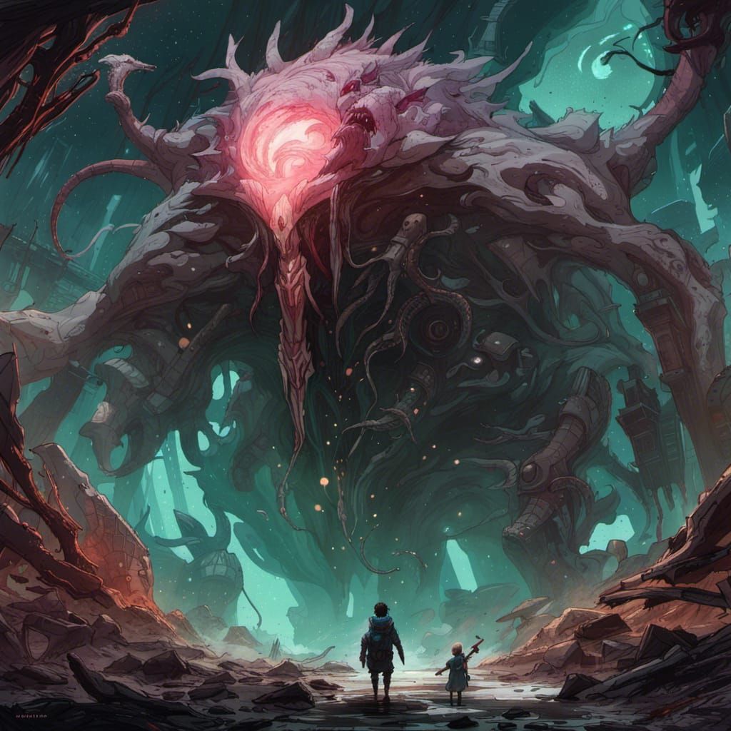 Eldrazi Ulamog Monster Consuming Reality