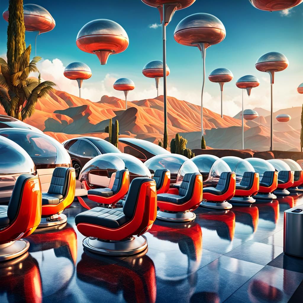 mobility hover chair, travel bubble, scene future, tesla cha...