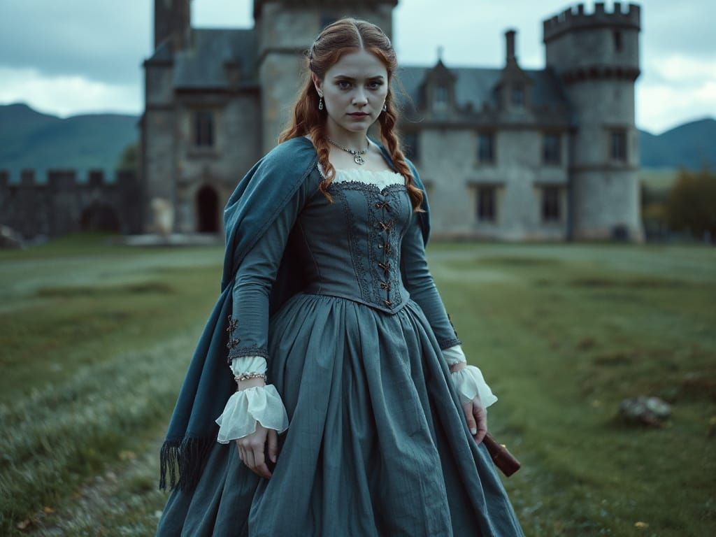 Kenna, an 18th-century Scottish young woman