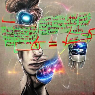 Abstract AI Image: Conceptual Design with Textures