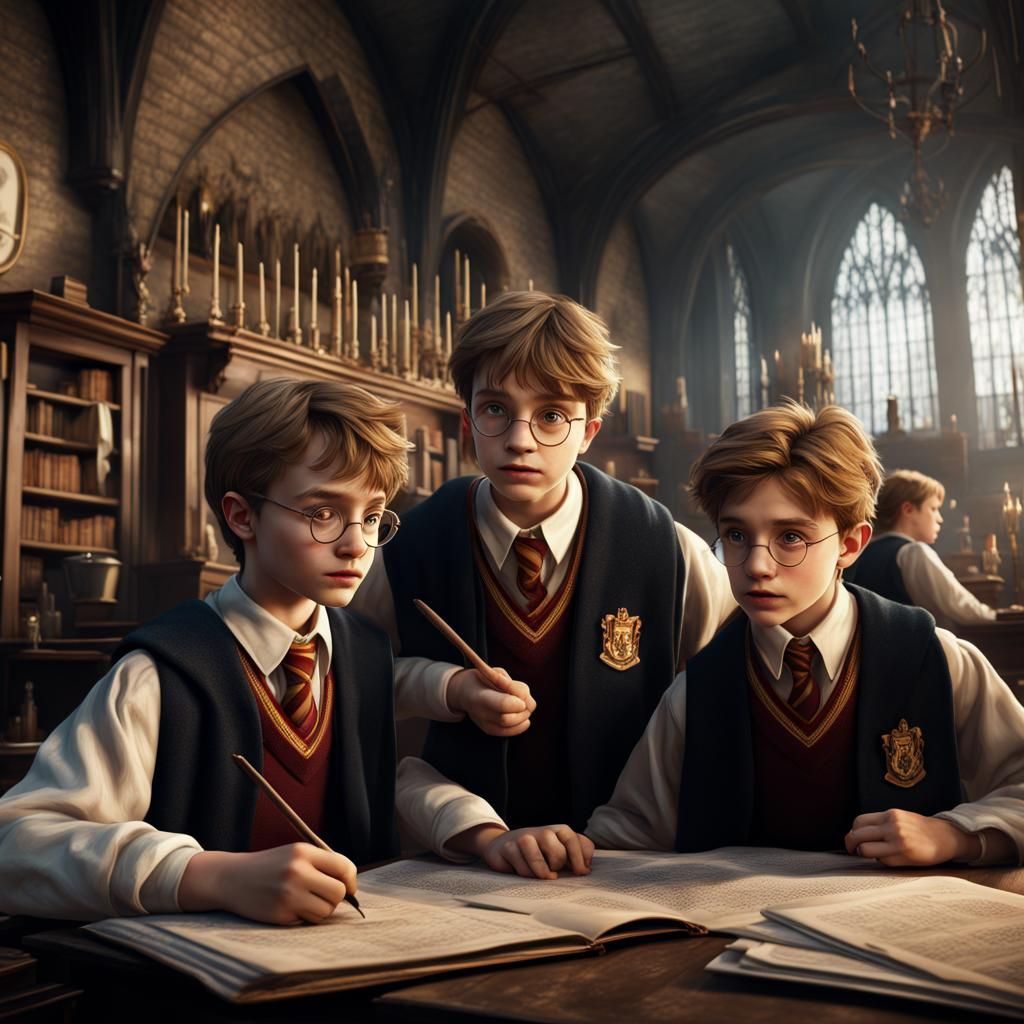 Harry Potter Students as Daily Prophet Journalists