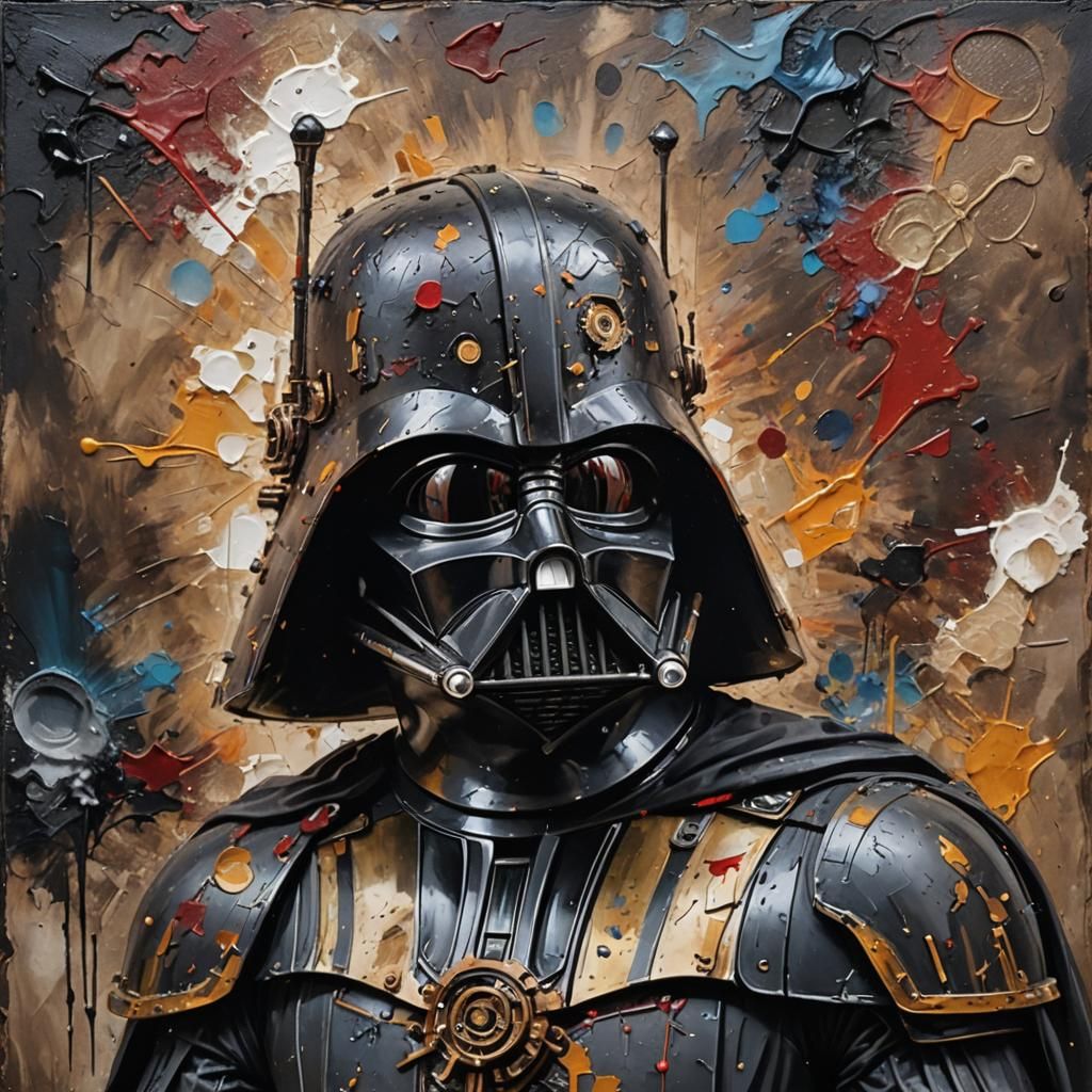Steampunk Furry Darth Vader

Three-dimensional oil painting on a rough canvas in the complex technique of a palette knif...