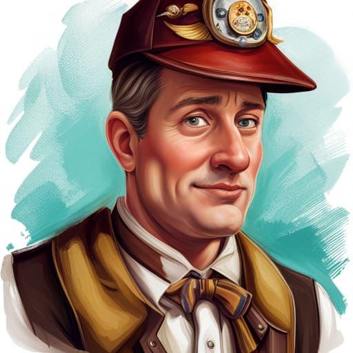 German Disney Prince in Traditional Attire