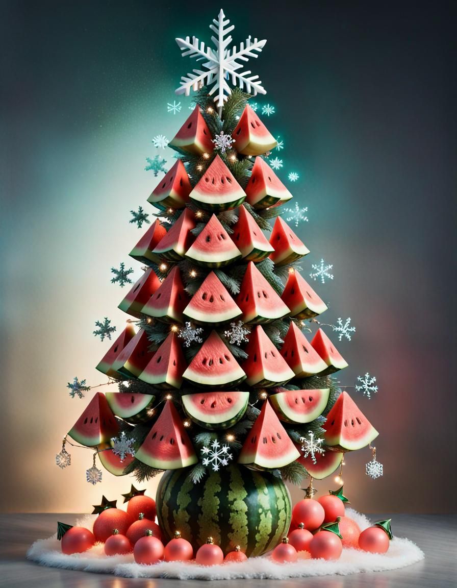 🍉 Watermelon Christmas / Juul tree (Starlight XL)