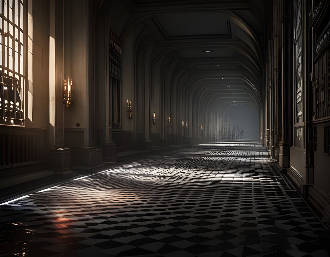 Multi-Dimensional Object in Liminal Space