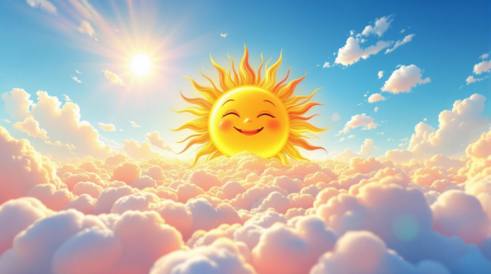 Sunny Day in a Vibrant Color Palette