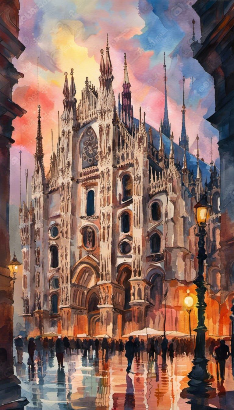 Milan Cathedral inspired