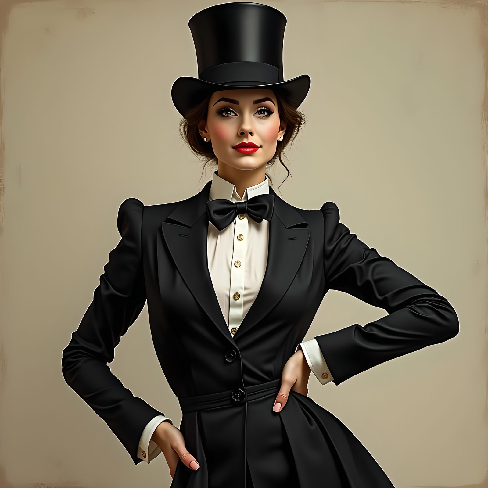 Abraham Lincoln Reimagined as Gorgeous Woman