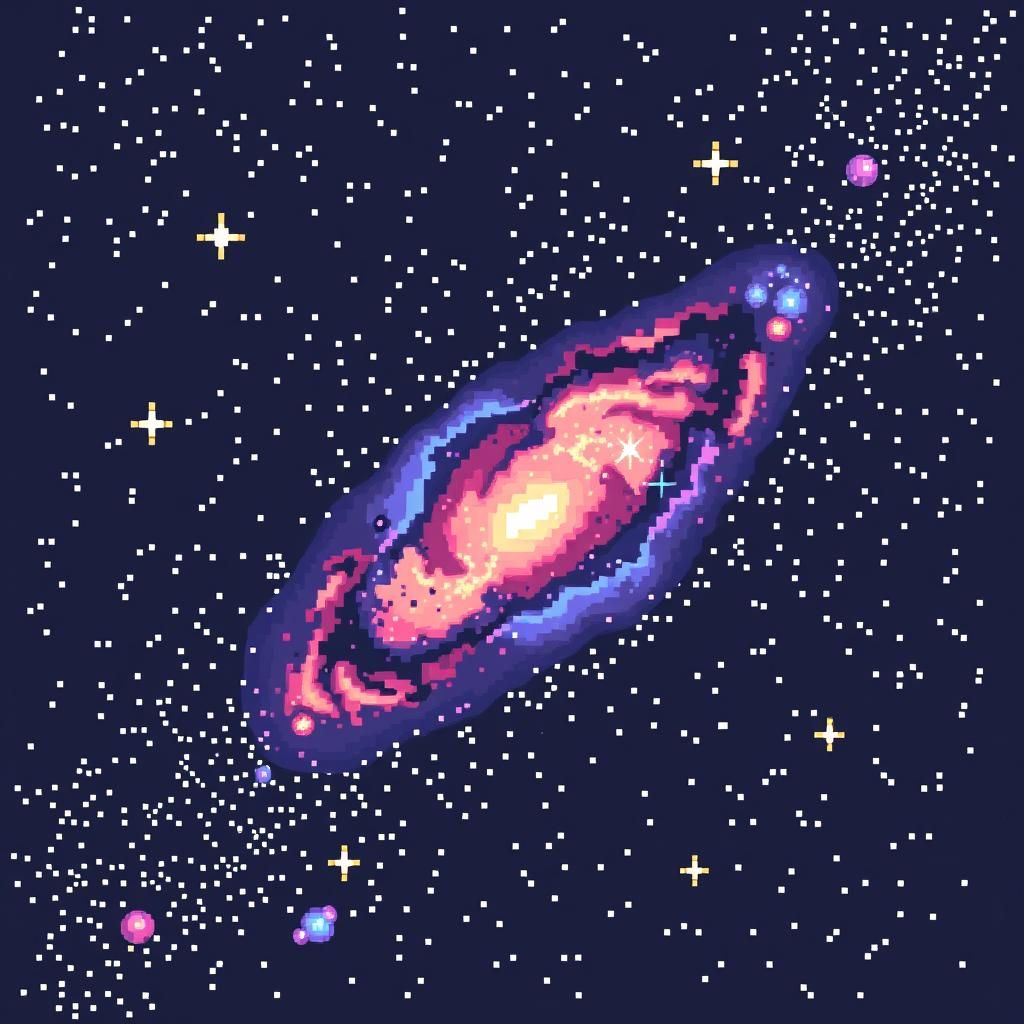 Hi-Res Galaxy Scan from 80s