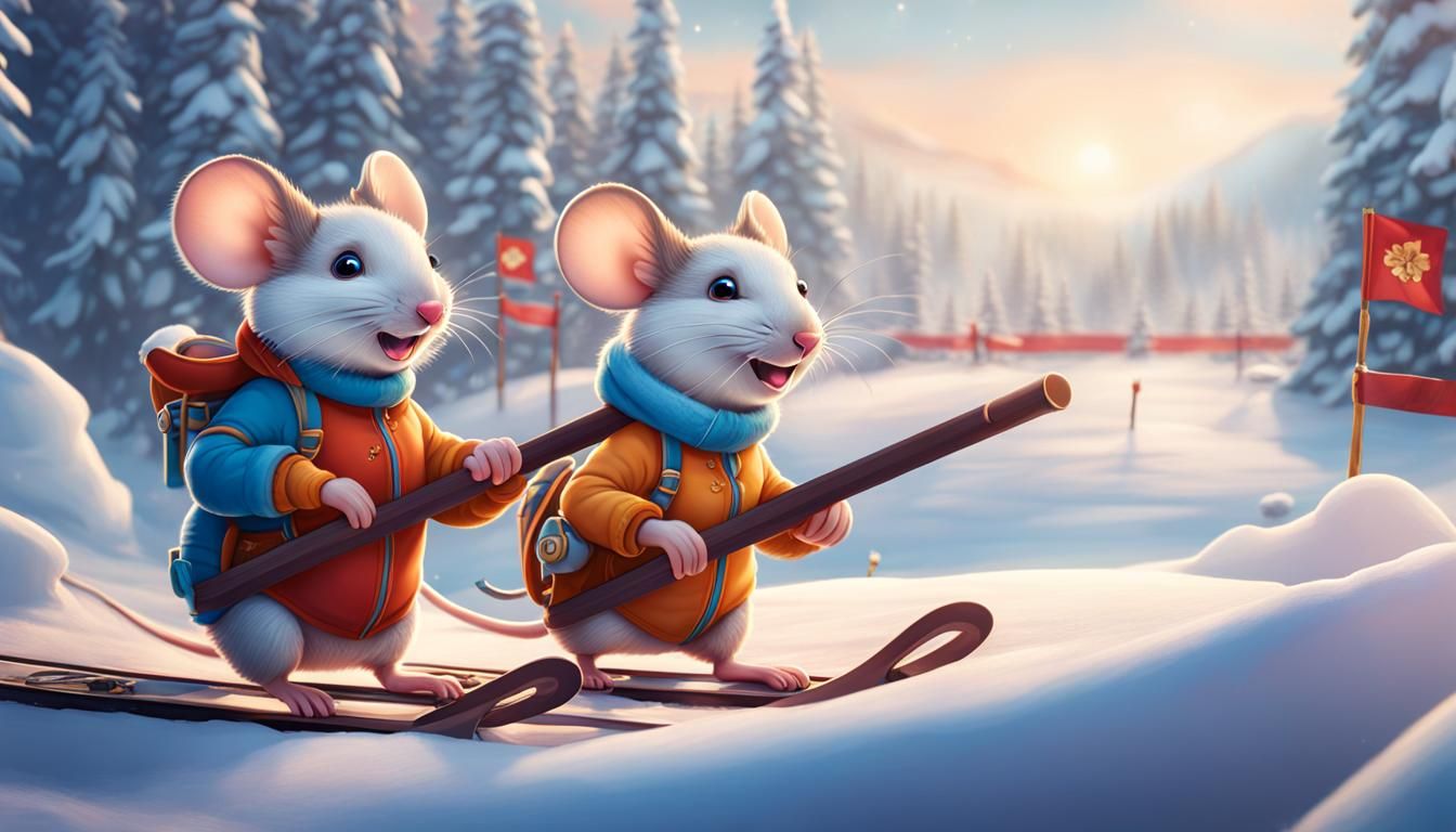 Armed and not really all that dangerous, The winter Olympics...