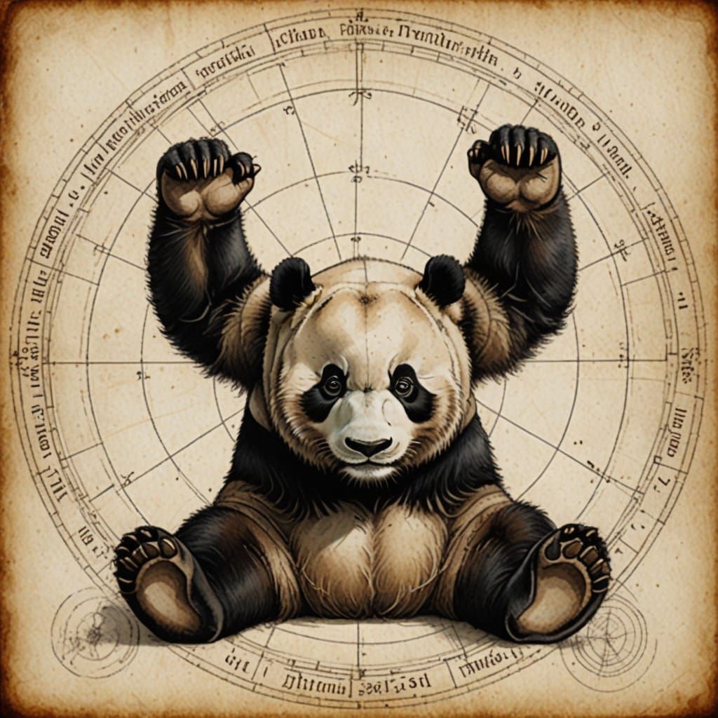 Panda in Perfect Proportion