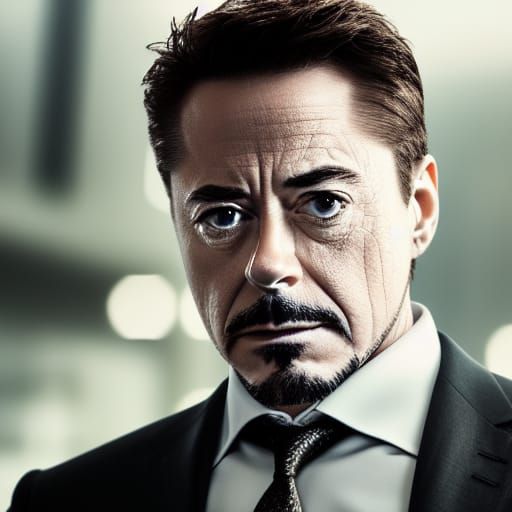 Tony Stark Portrait in Natural Lighting