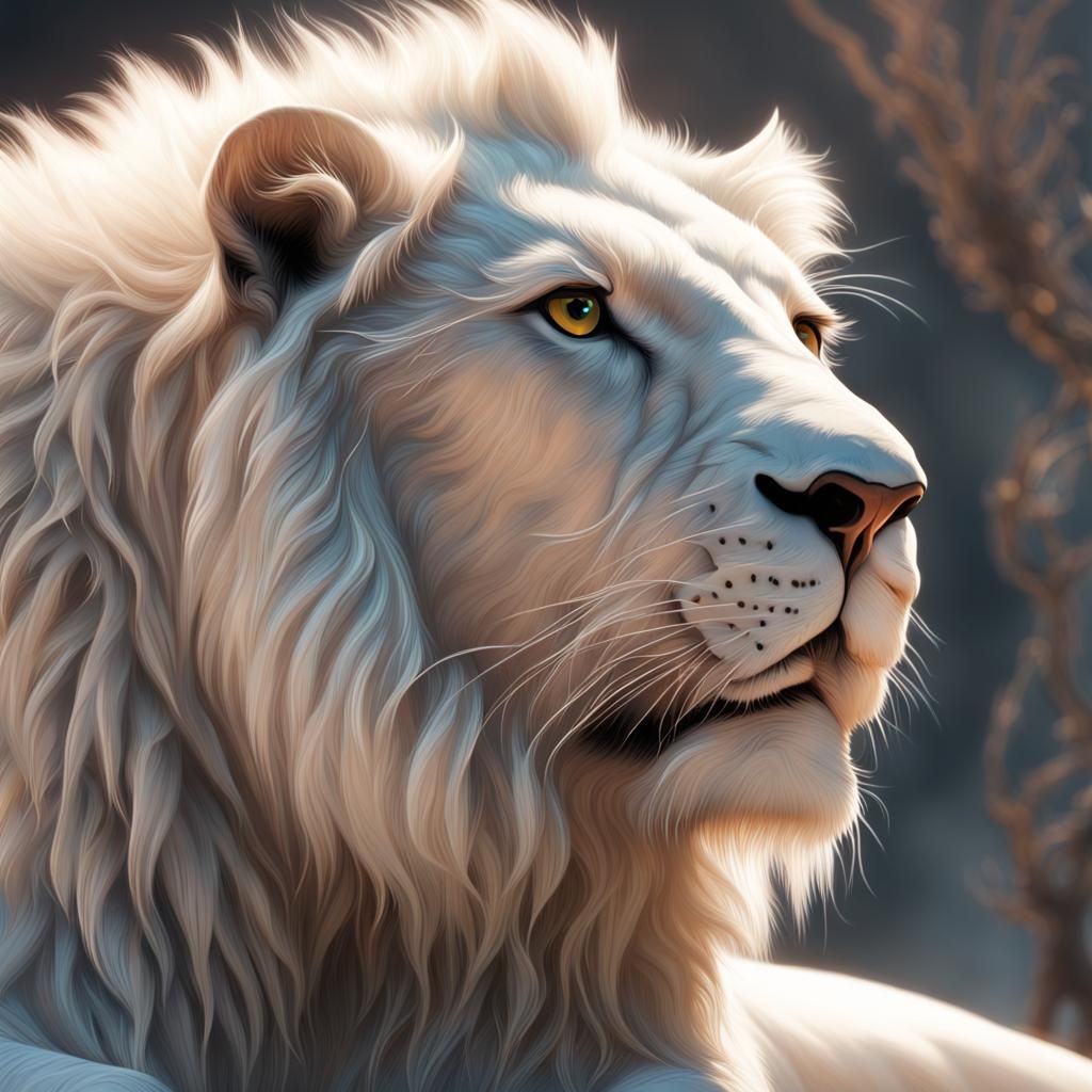 White lion