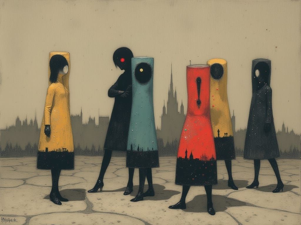 Shadow Dancing in the Dark: A Dramatic Portrait