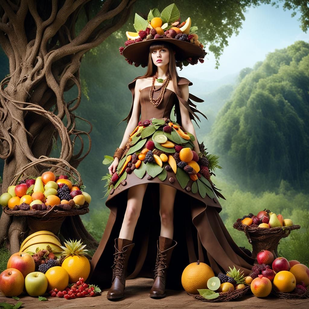 Clothes Made Out of Food