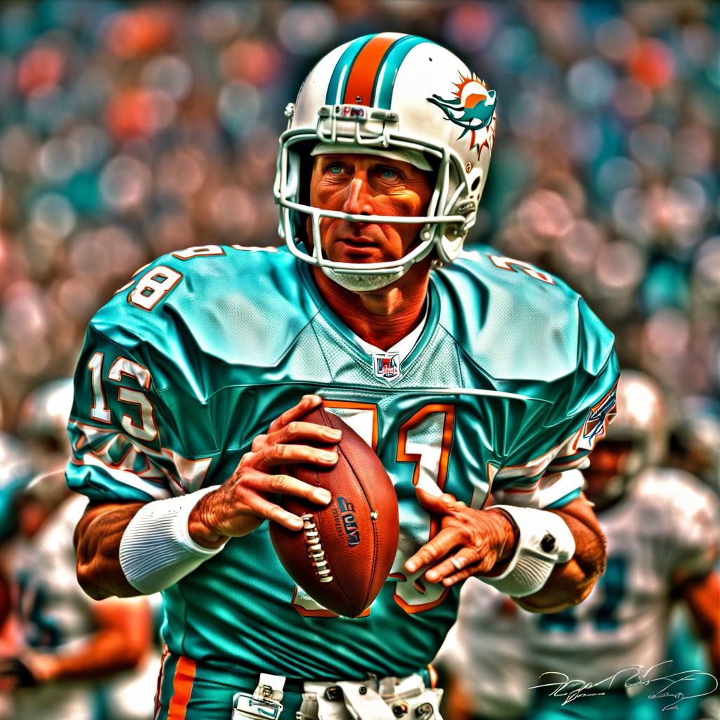 Miami Dolphins Super Bowl Champions: Hyperrealistic Detail