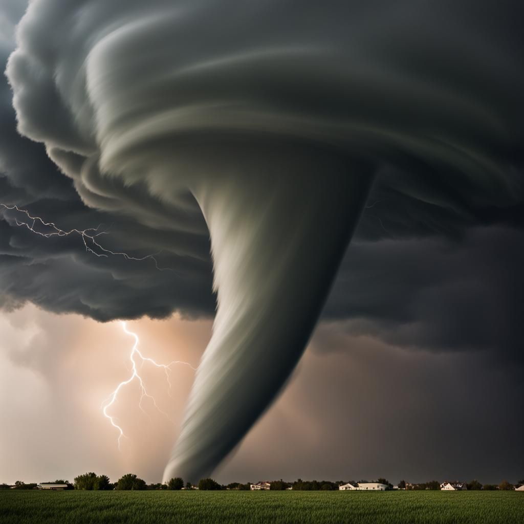 Dramatic Tornado Captured with Professional Photography Tech...