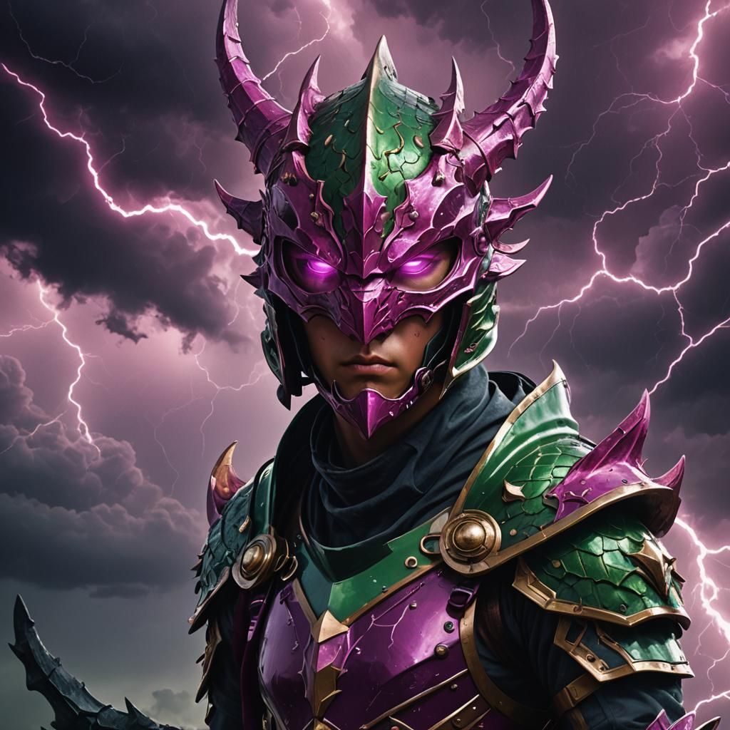 Dragonoid Helmet Concept Art in Unreal Engine 5