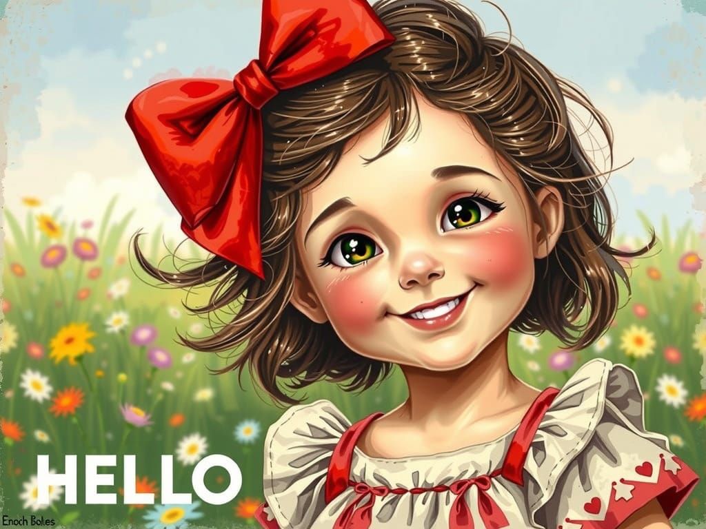 Inge so: "HELLO" 💬 #Hallo #Gruß #Inge