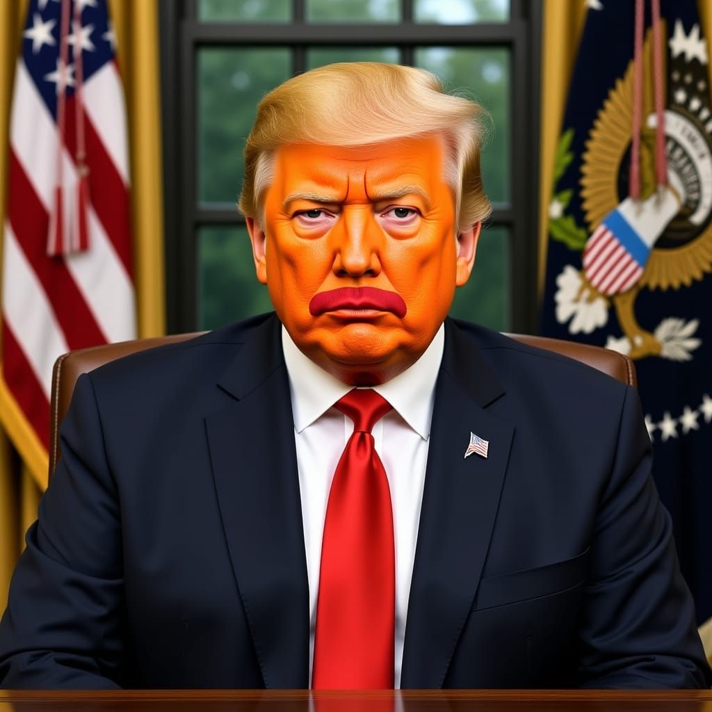 Bizarre Taco Chicken Orange Clown Emperor