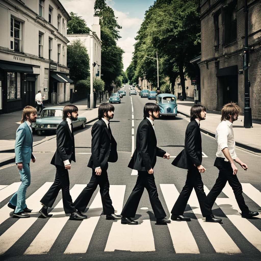 Punk Rock Band Recreates Abbey Road Cover