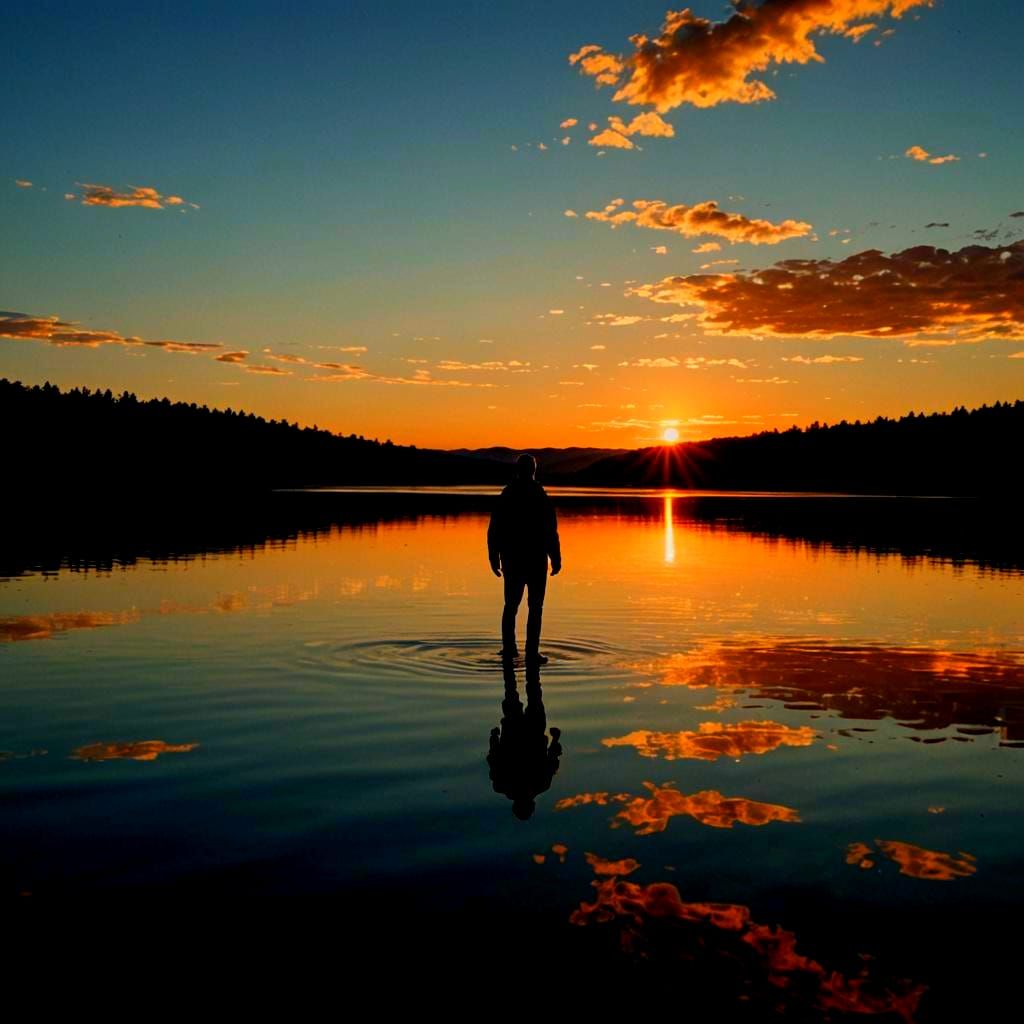 Golden Hour Masterpiece with Cinematic Depth