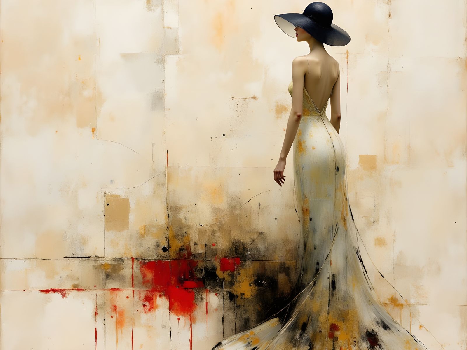 <lora:Earth and impression:1.0> <lora:Nouveau-Deco:1.0> mini...