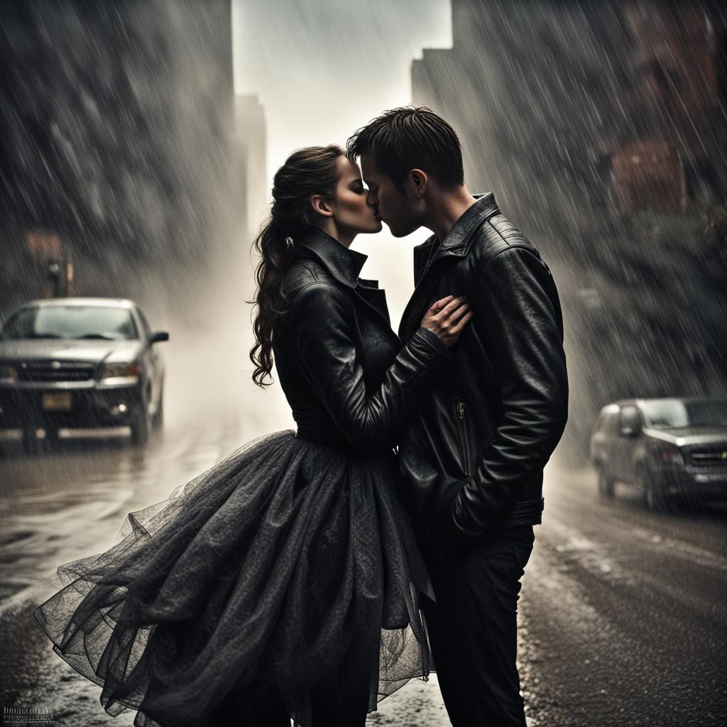 Intimate Moment in Gotham Climate