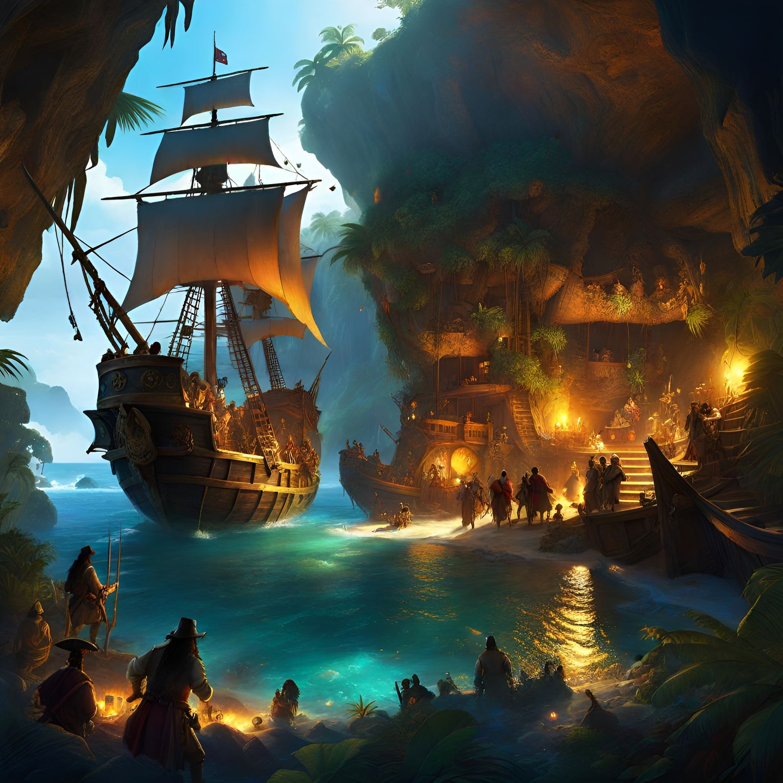 Blackbeard’s Secret Cove