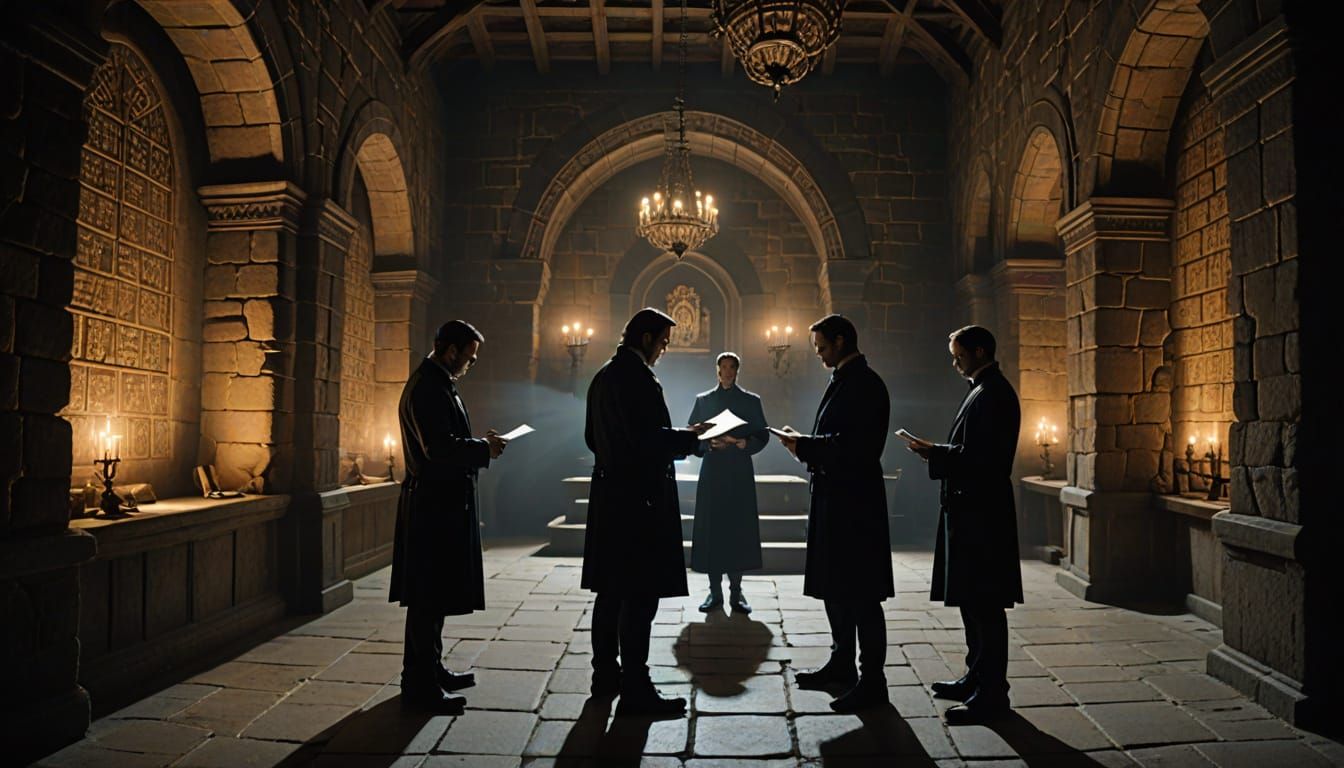 MIB Agents in 16th Century Castle Uncover Secret Messages