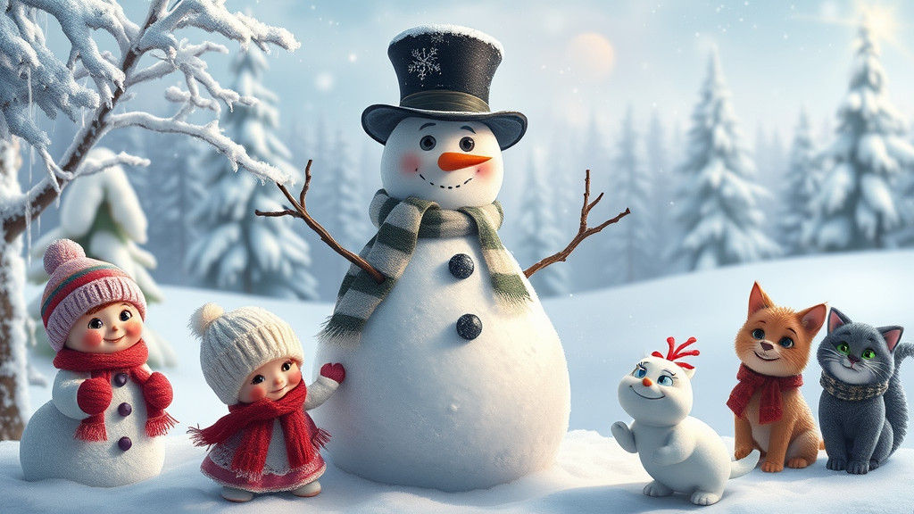 Frosty the Snowman in a Winter Wonderland