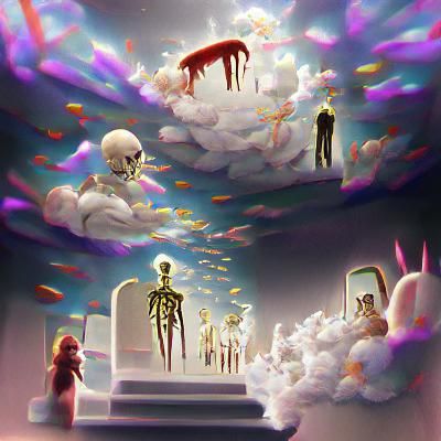 Abstract Visualization of the Afterlife
