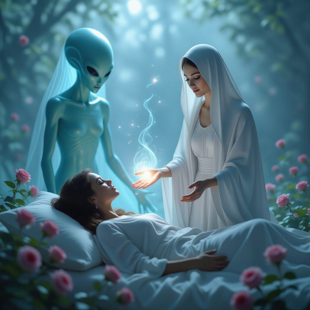 Divine Mother Healing With Alien Beings