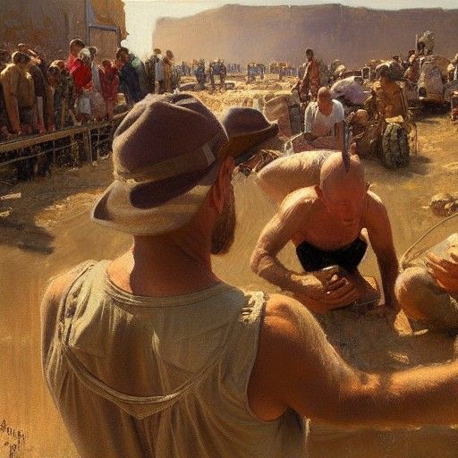 Oil Painting: A Visual Representation of Confusion