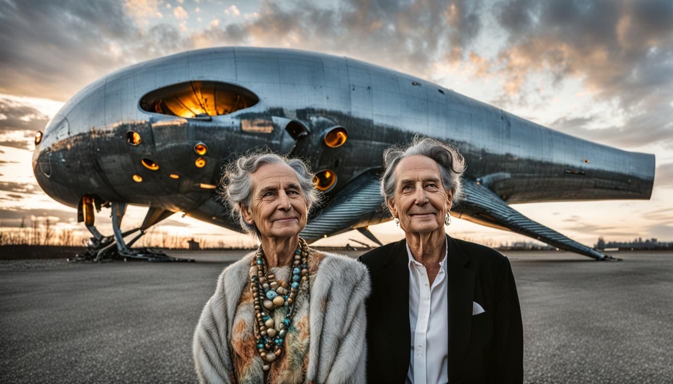 Surreal Alien Restaurant Celebration: Photorealistic Masterp...