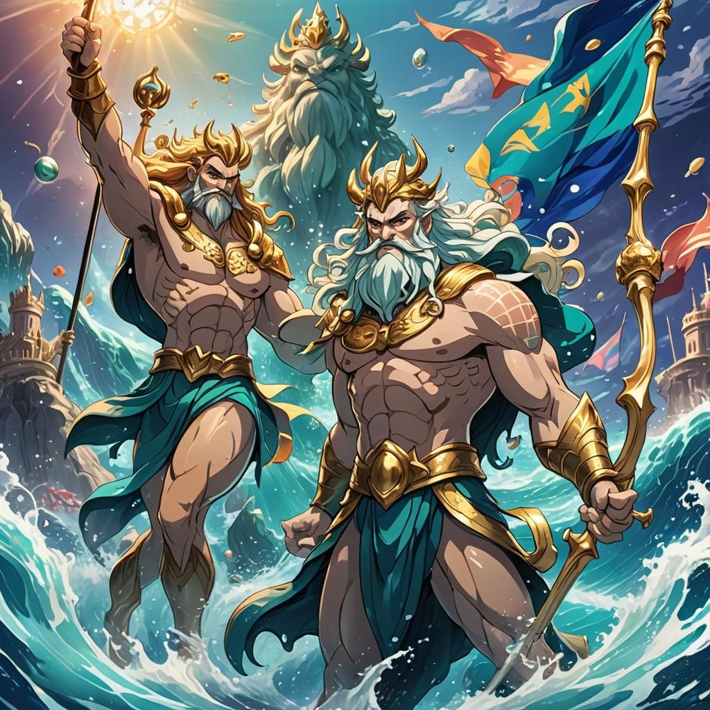 Manga-Inspired King Triton Resolves Border Dispute with Lead...
