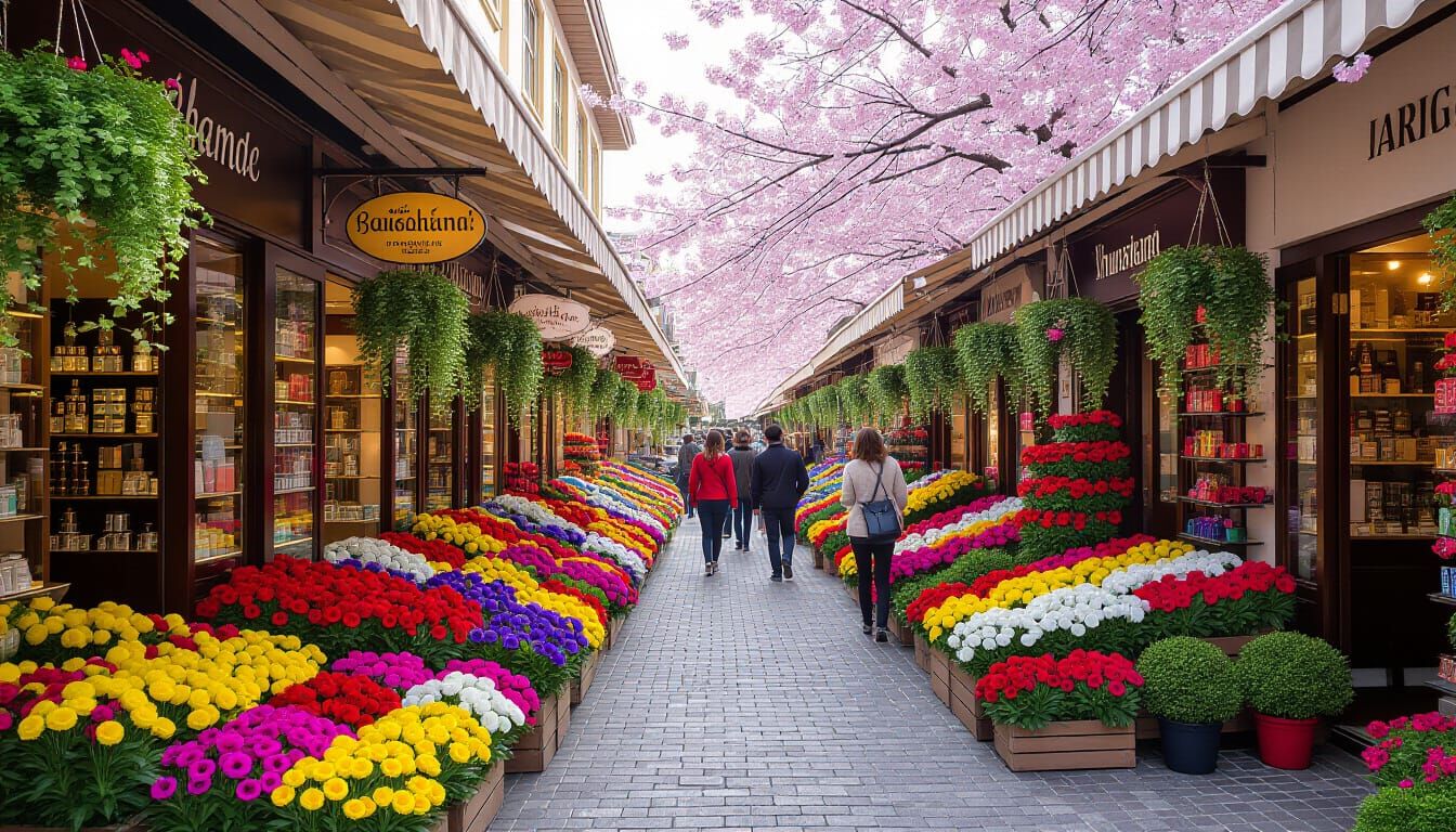 Fluffy Bunny Leaping in a Spring Meadow