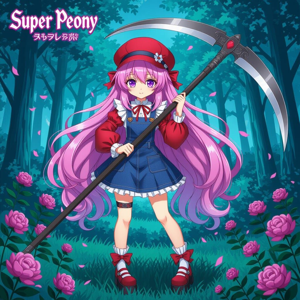 Super Peony in Nintendo Land: Anime Art