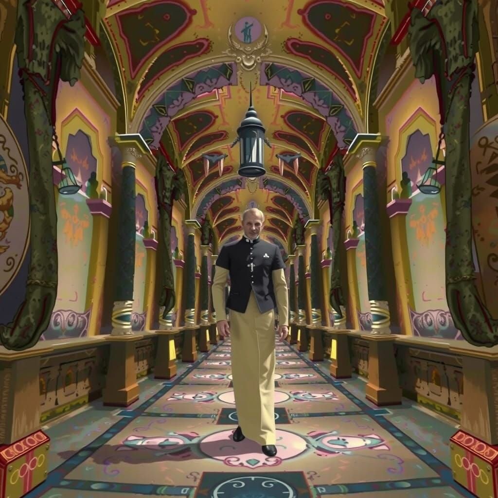 Surreal Monastic Art: A Priest's Journey Through the Uncanny...