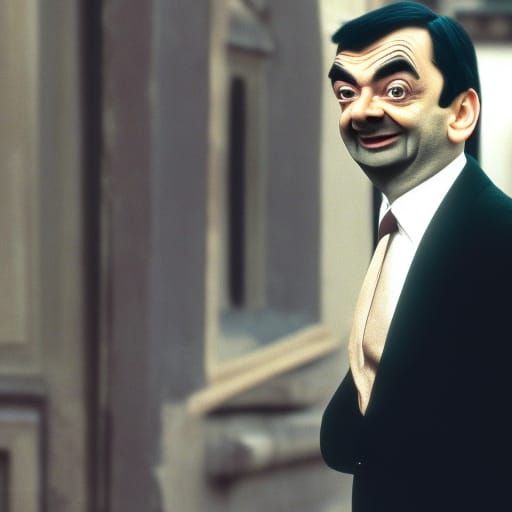 Digital Art of Mr. Bean